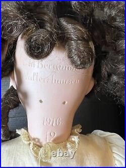 29 C. M BERGMANN, Waltershausen, 1916 12 GERMAN ANTIQUE DOLL, BISQUE DOLL