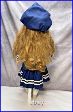 29 Max Handwerck Antique German Doll in Hand Made Sailor Dress FG-56