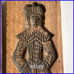 2 Vintage Antique Carved Wooden Dutch German Speculaas Springerle Cookie Mold 2 Vintage Antique Carved Wooden Dutch German Speculaas Springerle Cookie Mold
