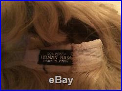 30 HEINRICH HANDWERCK 109 DEP 6 BISQUE HEAD/COMPOSITION BODY DOLL Real Hair Wig
