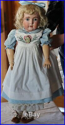 31 Beautiful Antique Kestner Doll #171 Germany, Orig. Luster wood &compo body