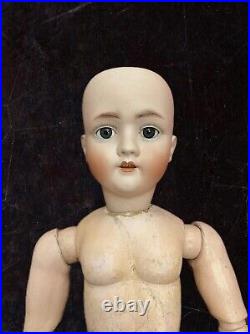 31 Rare Antique German Kley and Hahn (Kestner) Walkure 76 Bisque Doll Life size