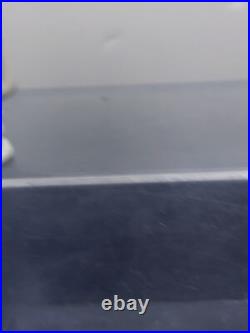 3.25 Antique German Bisque Half 1/2 Doll Lady With Vintage Wig CC