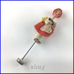 5 German BAPS Rod Puppets Lot Vintage Antique