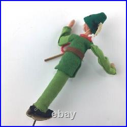 5 German BAPS Rod Puppets Lot Vintage Antique
