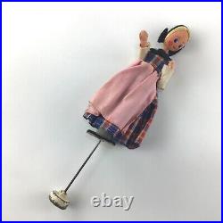 5 German BAPS Rod Puppets Lot Vintage Antique