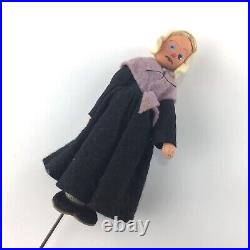 5 German BAPS Rod Puppets Lot Vintage Antique