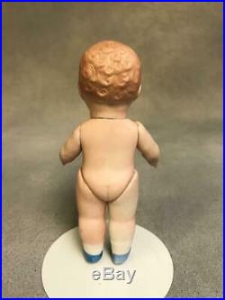 5-Inch Antique Georgene Averill Bonnie Babe All Bisque Jointed Neck Darling