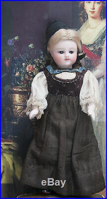 6 1/2 Rare Antique German All-Bisque Doll by Kestner with closed mouth