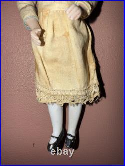 6 ANTIQUE German Bisque DOLLHOUSE DOLL with Org. Clothes 6 ANTIQUE German Bisque DOLLHOUSE DOLL with Org. Clothes