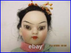 6 Antique Fabulous & Rare Asian German Doll. All Original