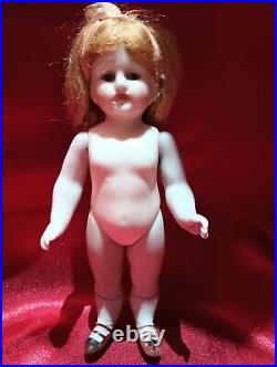 6 inch Antique Mignonette Bisque Doll German