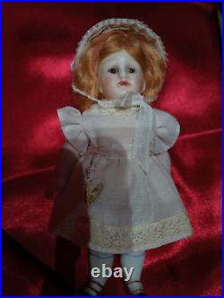 6 inch Antique Mignonette Bisque Doll German