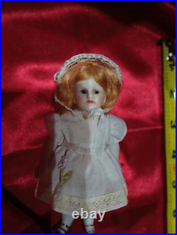 6 inch Antique Mignonette Bisque Doll German