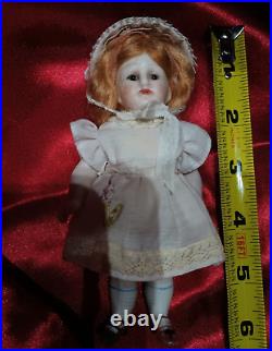 6 inch Antique Mignonette Bisque Doll German