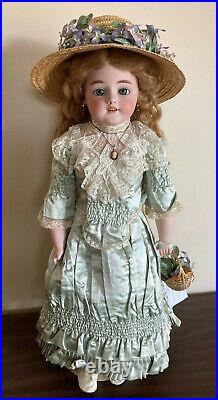 75 Stunning S&H 1249 Antique Santa Doll by Simon and Halbig German Bisque
