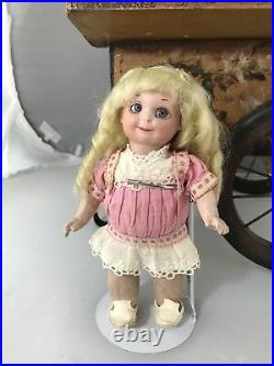 7 Antique Bisque Head Googly Nobbikid Doll AM 253 Circa 1920