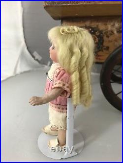 7 Antique Bisque Head Googly Nobbikid Doll AM 253 Circa 1920