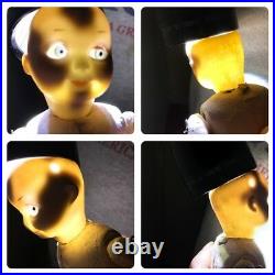 7 Antique Bisque Head Googly Nobbikid Doll AM 253 Circa 1920