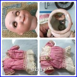 7 Antique Bisque Head Googly Nobbikid Doll AM 253 Circa 1920