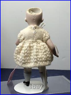 7 Antique German All Bisque Doll 208 BR Stationary Glass Eyes Jointed Limb CB 7 Antique German All Bisque Doll 208 BR Stationary Glass Eyes Jointed Limb CB