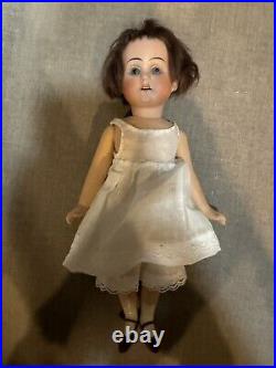 8 1/2 Antique GERMAN Gebruder Knoch All Bisque Doll