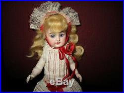 8 1/4 Antique Simon & Halbig All Bisque Doll AS IS