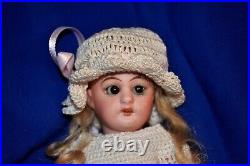 8.5 Antique Simon & Halbig German Bisque Doll 1079 ORIGINAL HAIR, CLOTHES