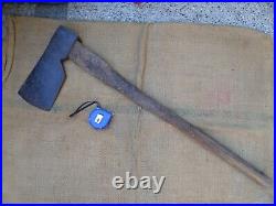 9 Lb! Giant Enormous Vintage Antique German Felling Logging Forest Hatchet