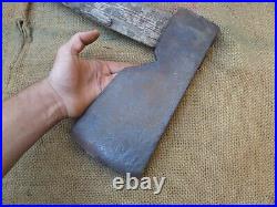 9 Lb! Giant Enormous Vintage Antique German Felling Logging Forest Hatchet