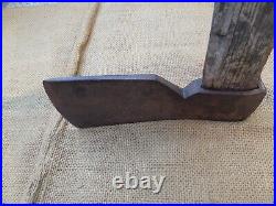 9 Lb! Giant Enormous Vintage Antique German Felling Logging Forest Hatchet