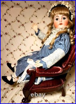 ADORABLE! 32 K R Kammer Reinhardt Simon & Halbig 76 Antique German Doll