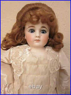 ANTIQUE 16 BELTON BISQUE HEAD FASHION DOLL Made For FRENCH MARKET