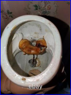 ANTIQUE 24 German Bisque HEINRICH HANDWERCK 109-13 DOLL Mama Body Almond Eyes