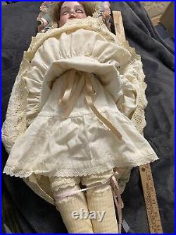 ANTIQUE GERMAN ARMAND MARSEILLE DOLL 370 24 Inches Withstand