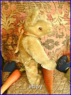 ANTIQUE GERMAN MOHAIR RABBIT Exc. Condition & Fully Jointed