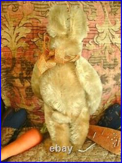 ANTIQUE GERMAN MOHAIR RABBIT Exc. Condition & Fully Jointed