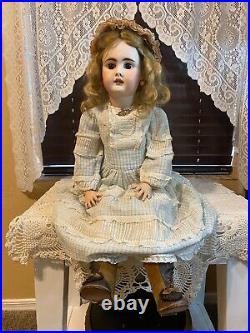 ANTIQUE German Pale Bisque #204 Head Doll by BAHR & PROSCHILD 28 ANTIQUE German Pale Bisque #204 Head Doll by BAHR & PROSCHILD 28