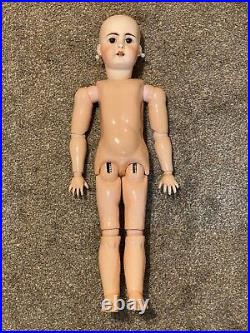 ANTIQUE German Pale Bisque #204 Head Doll by BAHR & PROSCHILD 28 ANTIQUE German Pale Bisque #204 Head Doll by BAHR & PROSCHILD 28