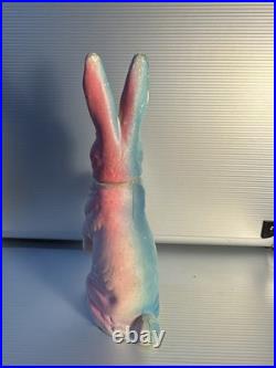 +ANTIQUE+ German Paper Mache / Bunny / Rabbit / Easter / Candy Container c1930 +ANTIQUE+ German Paper Mache / Bunny / Rabbit / Easter / Candy Container c1930