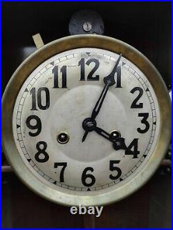 ANTIQUE Gustav Becker 1915 GERMAN PENDULUM WALL CLOCK REGULATOR WITH GONG CHIME