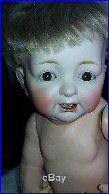 ANTIQUE VINTAGE ORIGINAL CHARACTER BABY Doll KESTNER German Bisque Head Z JDK226