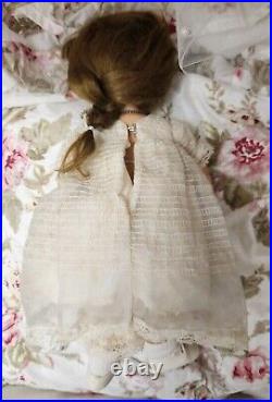 A. M 390 bisque head doll, German circa 1910/ With Doll / Antique Fur Dog/ Book A. M 390 bisque head doll, German circa 1910/ With Doll / Antique Fur Dog/ Book