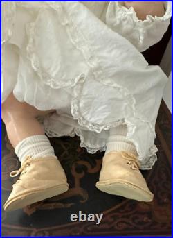 Adorable 20 SIMON HALBIG K & R 121 Antique German Bisque Baby Doll Sleep Eyes