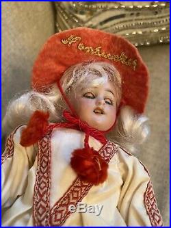 All Original 8 Cabinet Size German Bisque Head Mystery Doll Globe Baby DEP