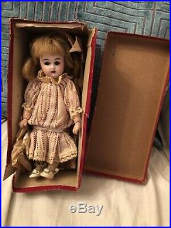All Original French Market Simon Halbig KR 7.5 Jointed Bisque Antique Doll