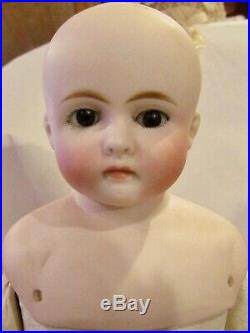 Antique 14 C1890 German Bisque 167 Mystery Closed Mouth Fashion Doll