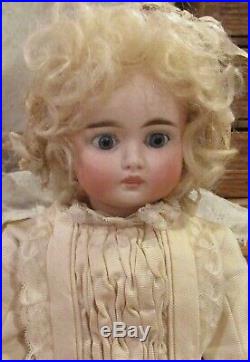 Antique 15 German Bisque Closed Mouth Mystery Sonneberg Belton Doll