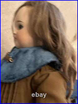 Antique 15 German Bisque Sonneberg Belton Doll French Market Straight Wrists Antique 15 German Bisque Sonneberg Belton Doll French Market Straight Wrists