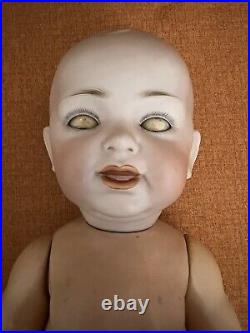 Antique 15 German Solid Dome Bisque Head JDK Kestner Baby Doll Sleep Eyes Cute